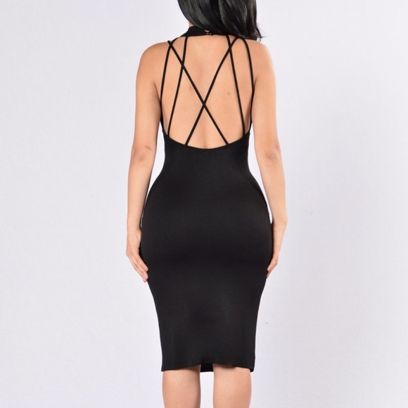 Fashion Nova Dresses & Skirts - Fashion nova black lacy dress